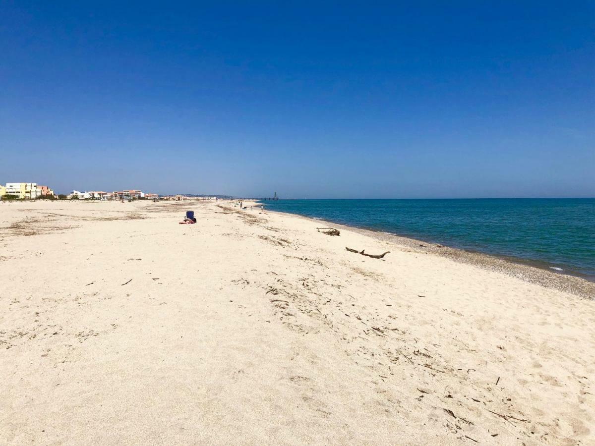 Barcaresa-Maisonnette Vue Mer Pieds Dans L'Eau Wifi Leucate Esterno foto