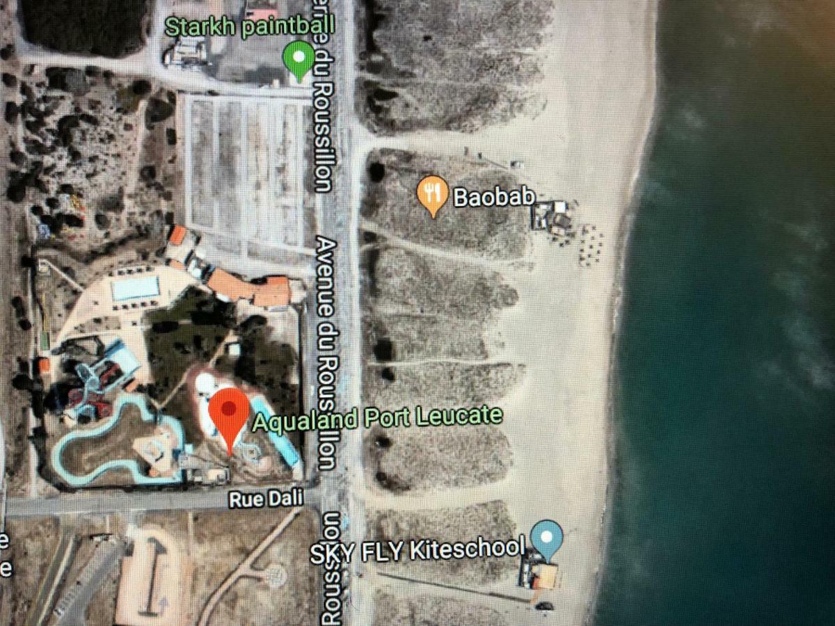 Barcaresa-Maisonnette Vue Mer Pieds Dans L'Eau Wifi Leucate Esterno foto