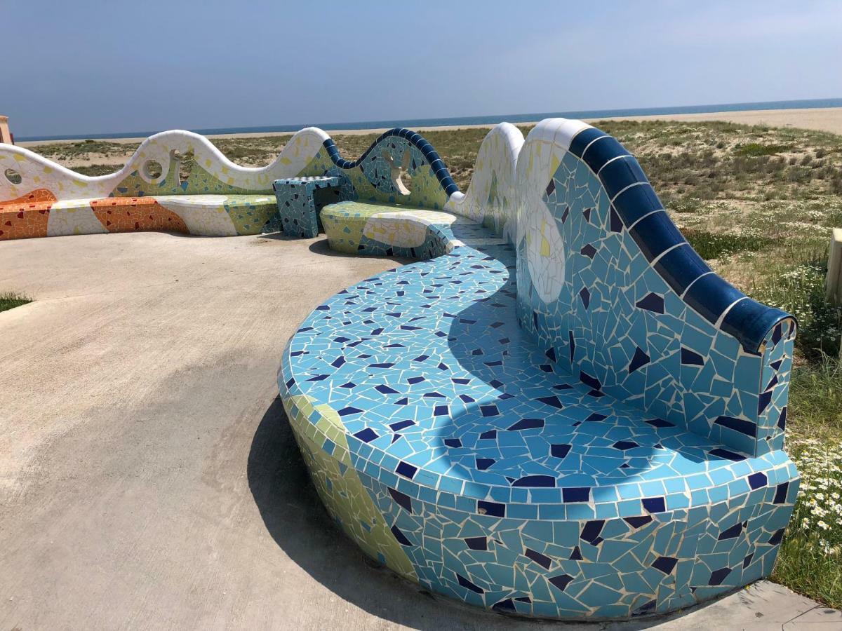 Barcaresa-Maisonnette Vue Mer Pieds Dans L'Eau Wifi Leucate Esterno foto