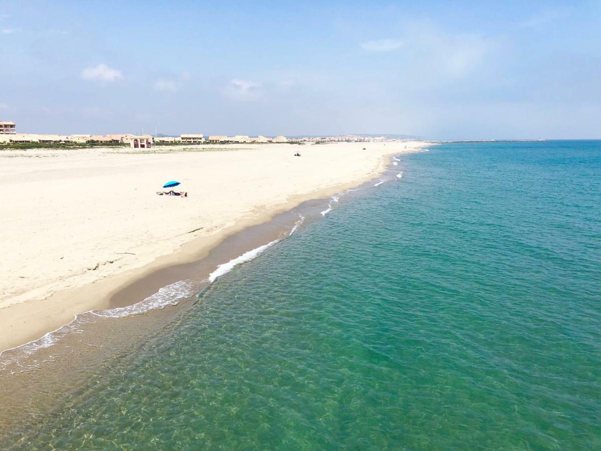 Barcaresa-Maisonnette Vue Mer Pieds Dans L'Eau Wifi Leucate Esterno foto