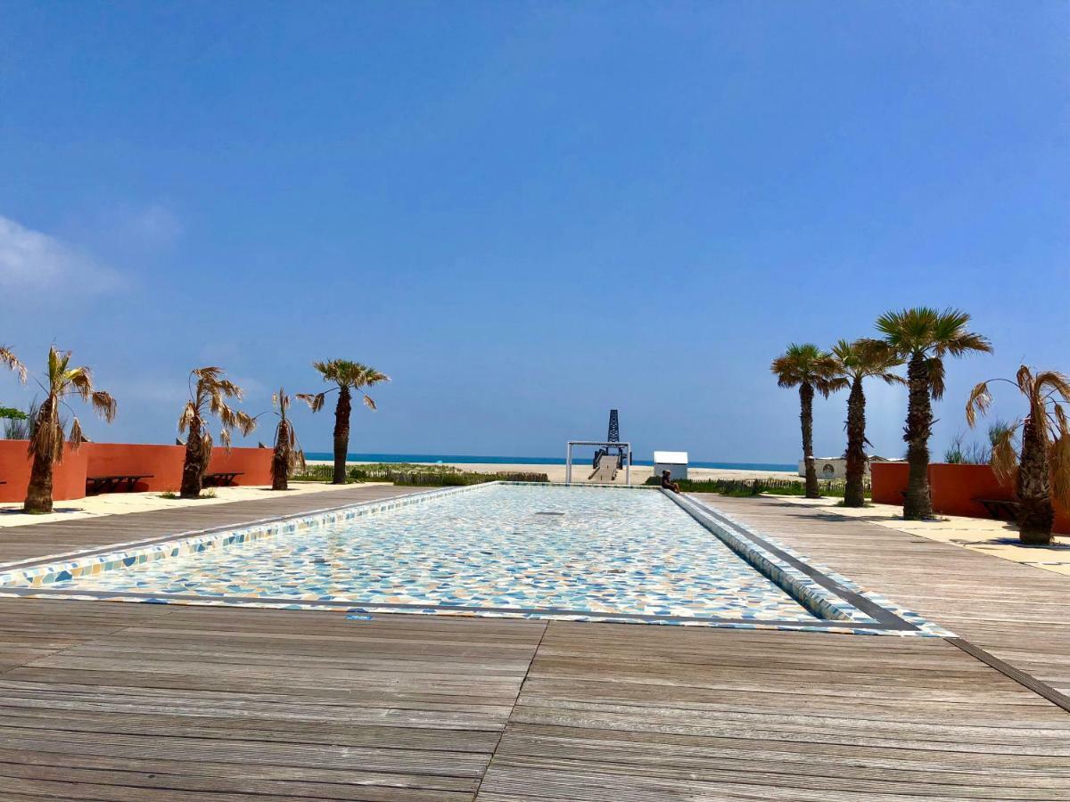 Barcaresa-Maisonnette Vue Mer Pieds Dans L'Eau Wifi Leucate Esterno foto