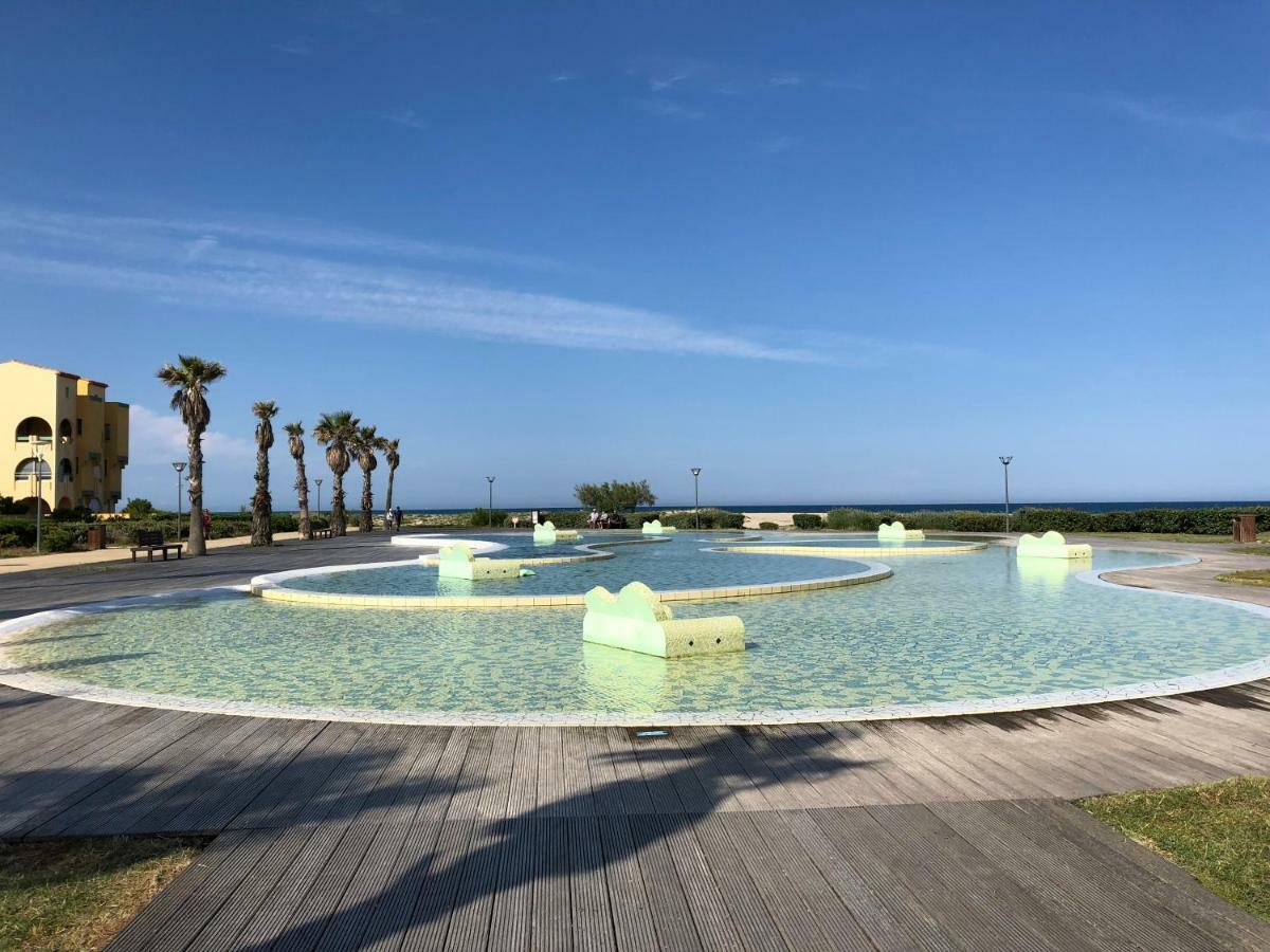 Barcaresa-Maisonnette Vue Mer Pieds Dans L'Eau Wifi Leucate Esterno foto